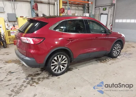2020 Ford Escape Titanium Hybrid from USA, damaged, VIN 1FMCU9DZ6LUC03692